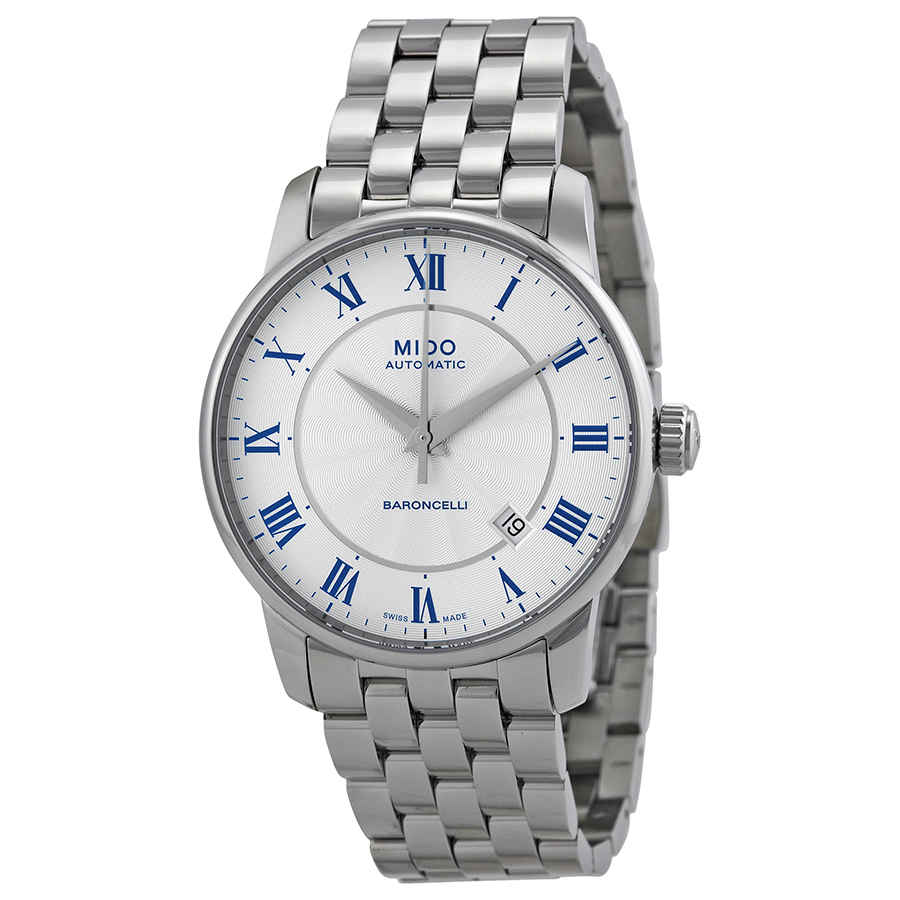Mido Baroncelli Automatic White Dial Mens Watch M86004211 475$