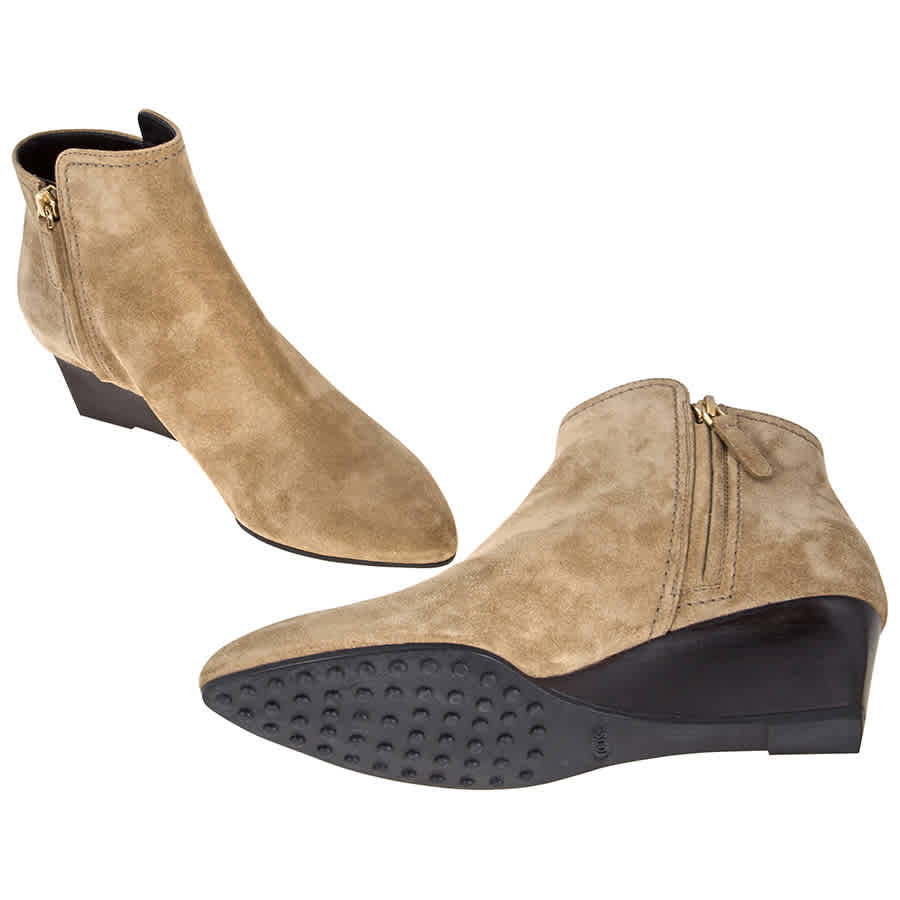tods wedge boots