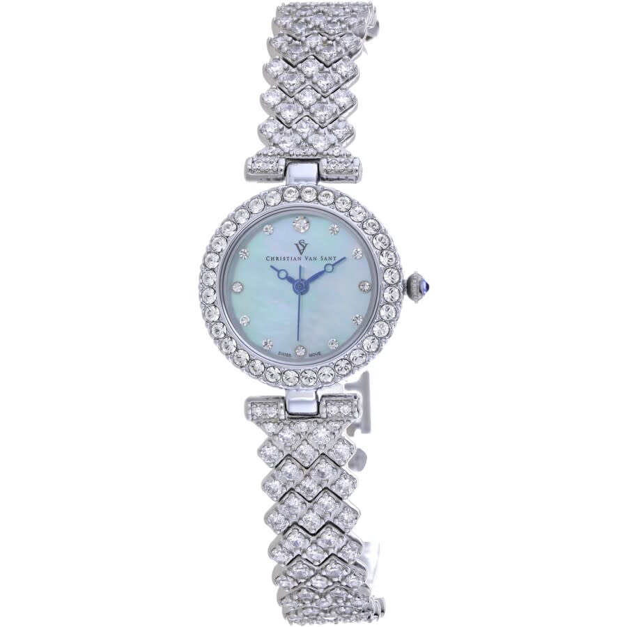 Christian Van Sant Romana Blue Dial Ladies Watch CV2952 243$