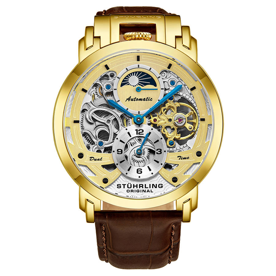 Stuhrling Original Legacy Automatic Gold Dial Mens Watch M13514 335$