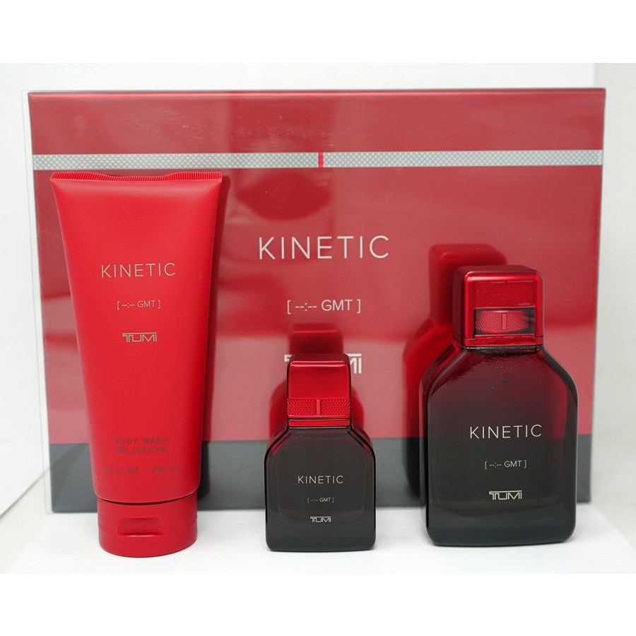 Tumi Mens Kinetic [--:-- GMT] Gift Set Fragrances 850016678607