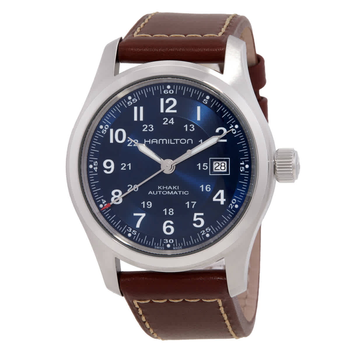 Hamilton Khaki Field Automatic Blue Dial Watch H70605540 584$