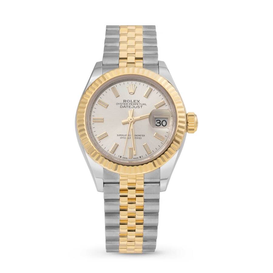 Preowned Rolex Datejust Automatic Chronometer Silver Dial Ladies Watch 279173 SSJ