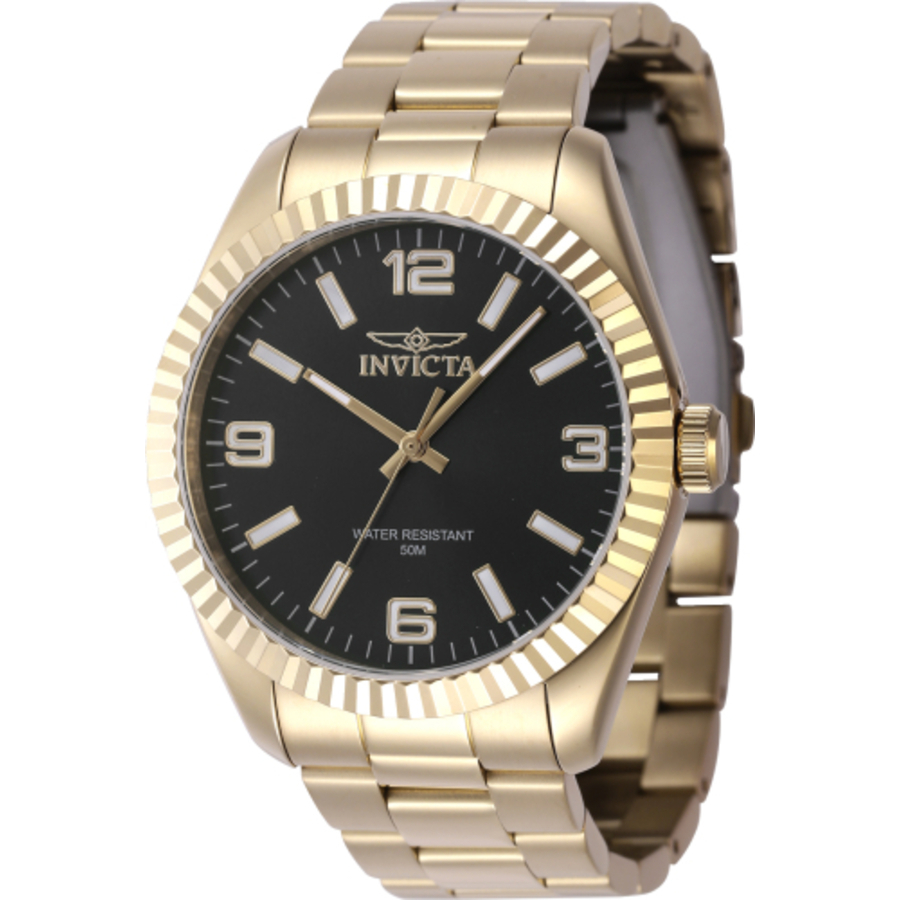 Invicta Specialty Quartz Black Dial Mens Watch 47458 51$