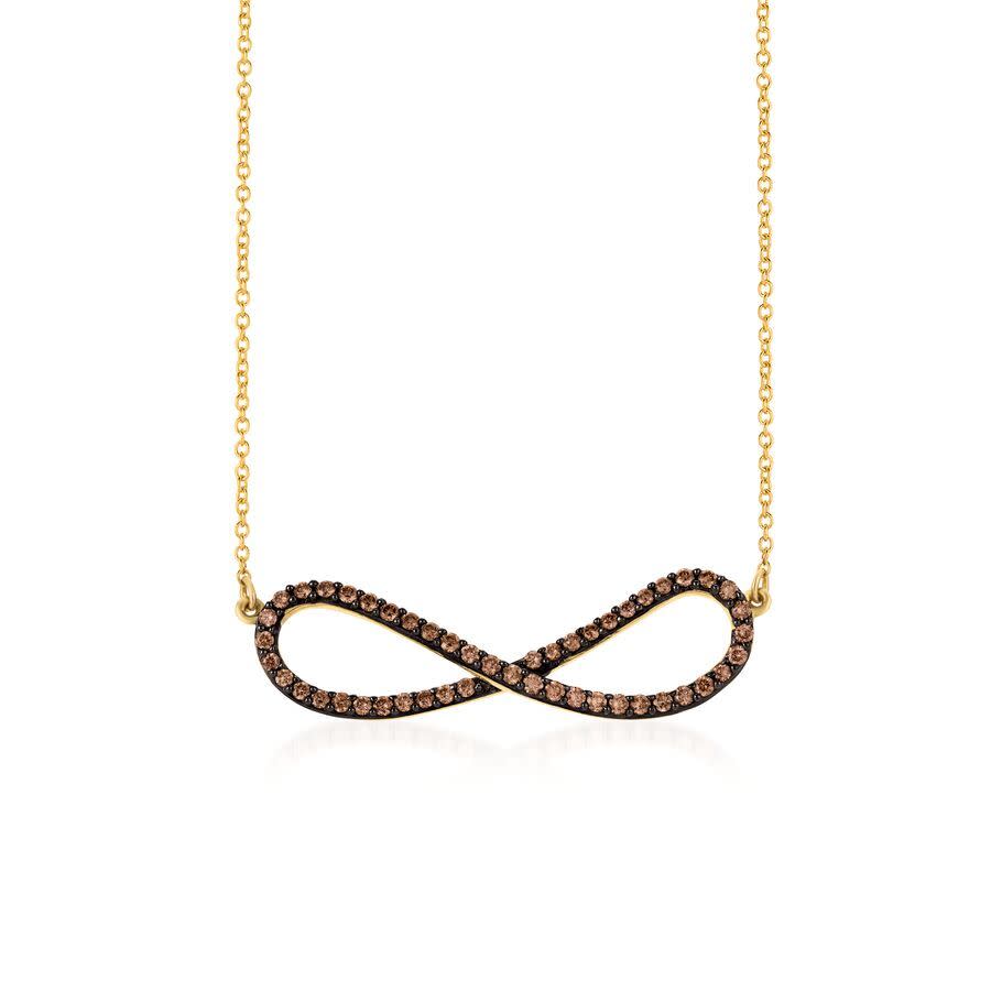Le Vian Ladies Infinity Necklaces set in 14K Honey Gold 1000$