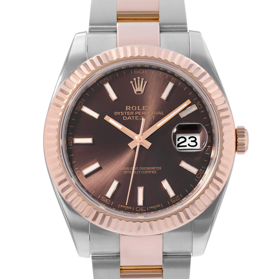 Preowned Rolex Datejust 41 Automatic Chronometer Mens Watch 126331 CHSO