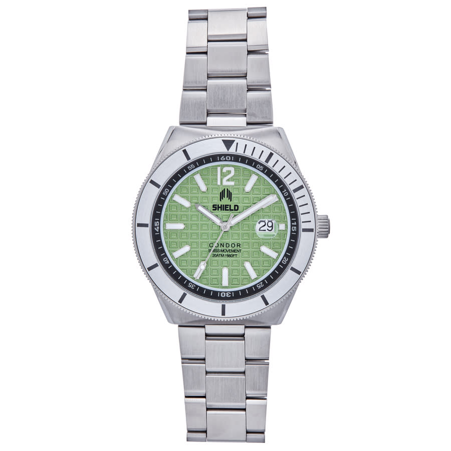 Shield Condor Green Dial Mens Watch SLDSH118-4