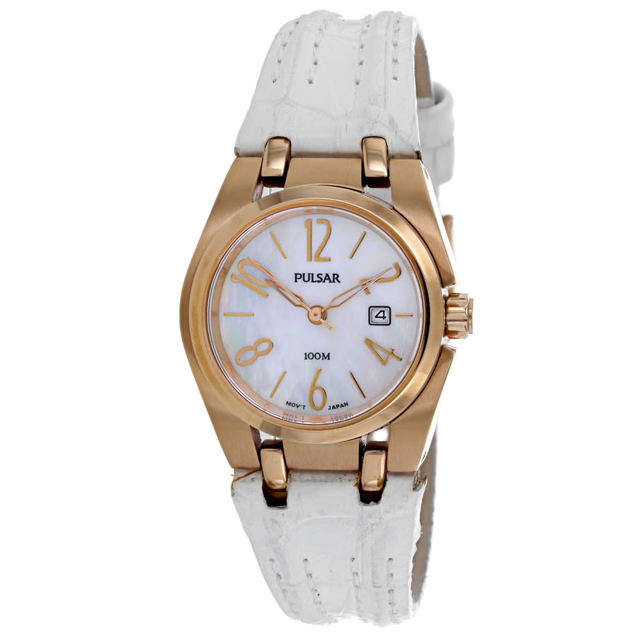 Pulsar Classic Quartz White Dial Ladies Watch PXT658X1