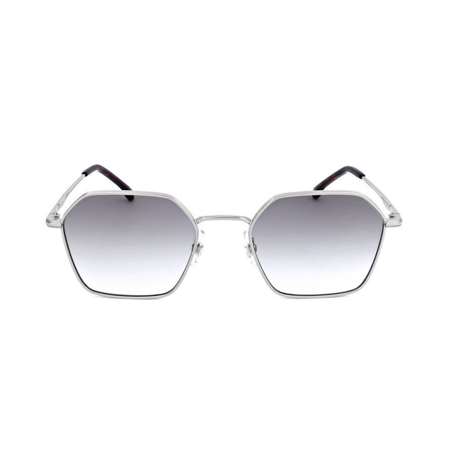 Carrera Silver Gradient Geometric Mens Sunglasses CARRERA 334/S 0010/FQ 53
