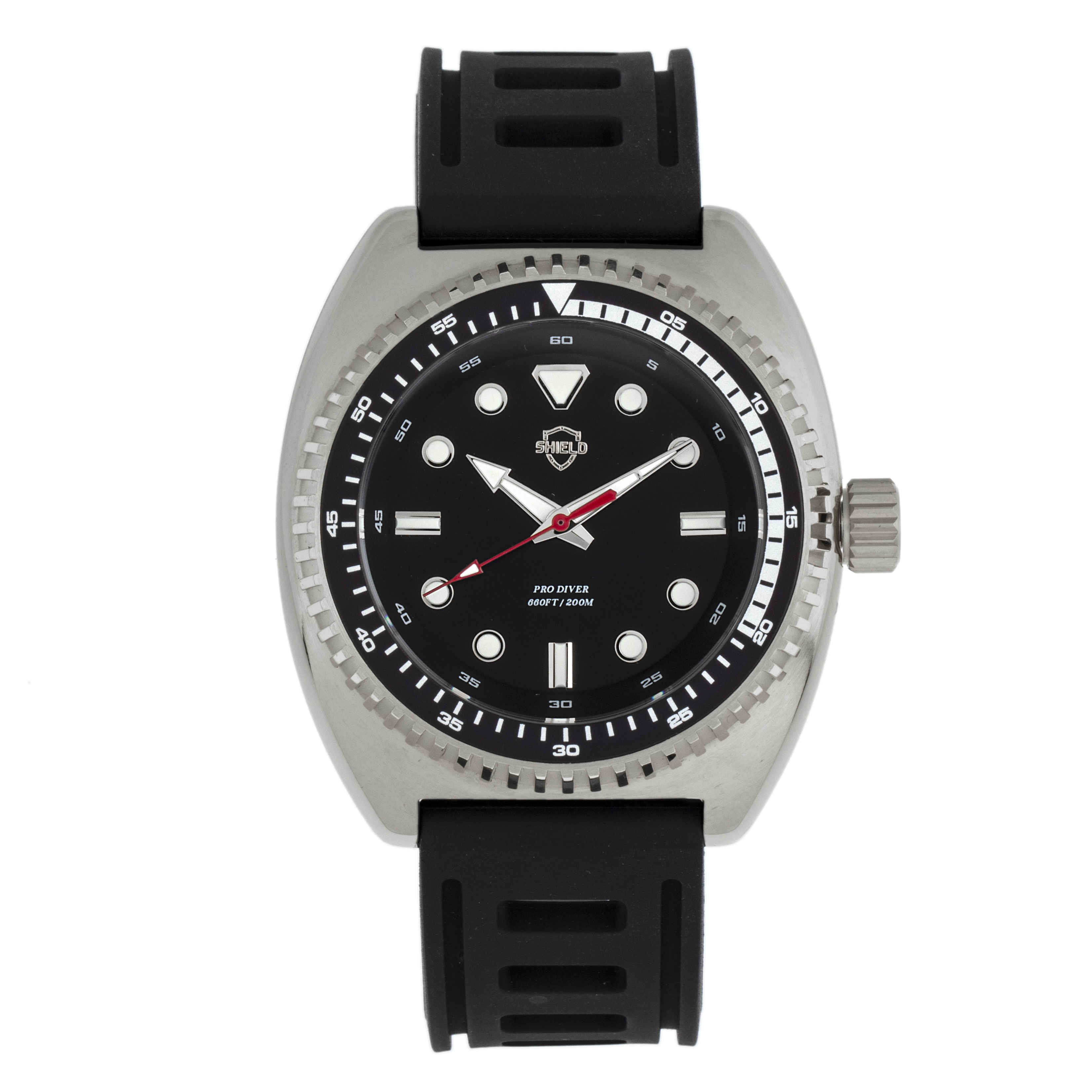 Shield Dreyer Quartz Black Dial Mens Watch SLDSH107-2