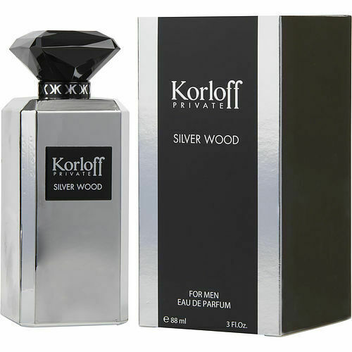 Korloff Mens Silver Wood EDP Spray 3,0 oz Fragrances 3760251870070