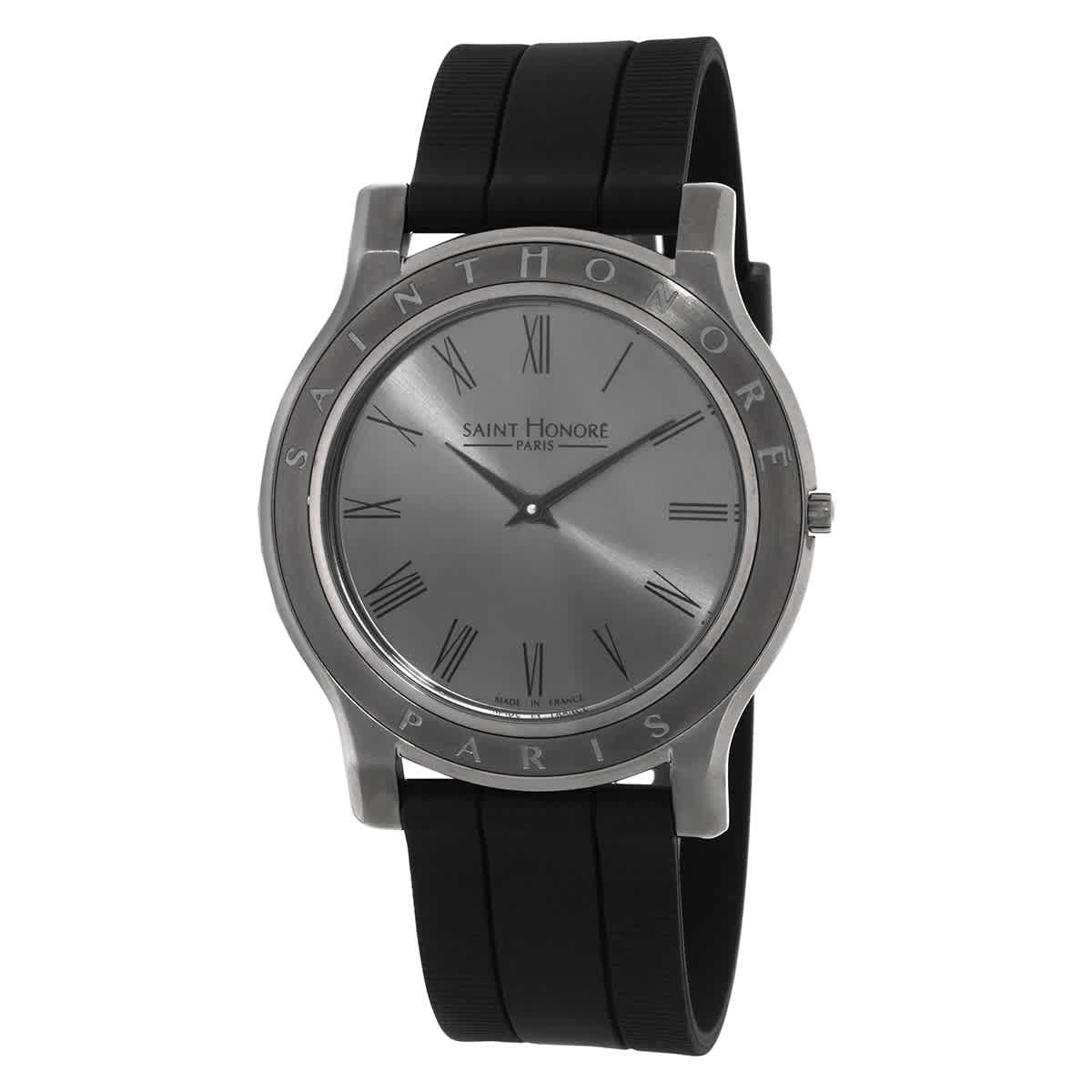 Saint Honore Paris Deauville Quartz Grey Dial Mens Watch DE826002 7GRN-N