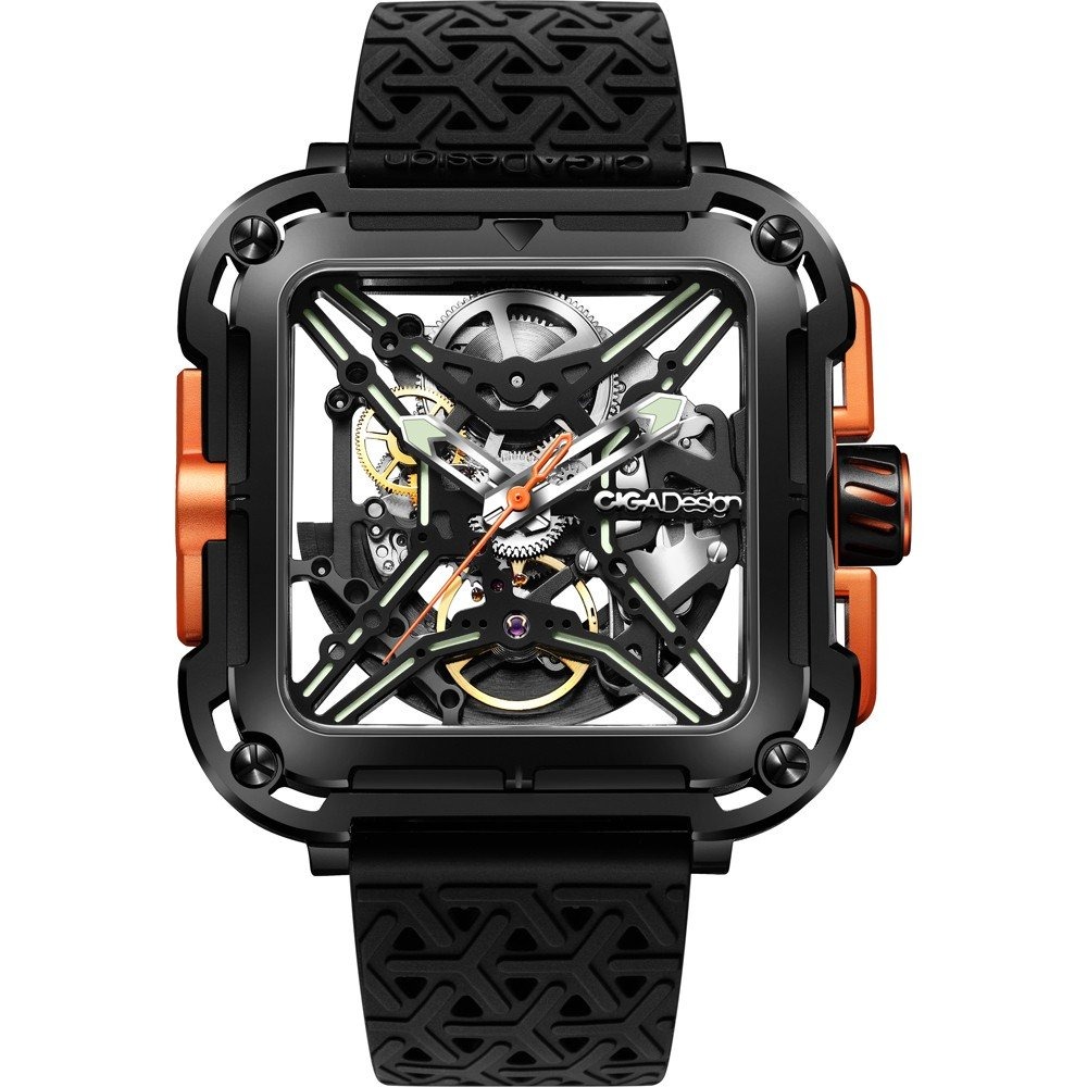 Ciga Design X Series Gorilla Automatic Mens Watch X011-BLOG-W25BK