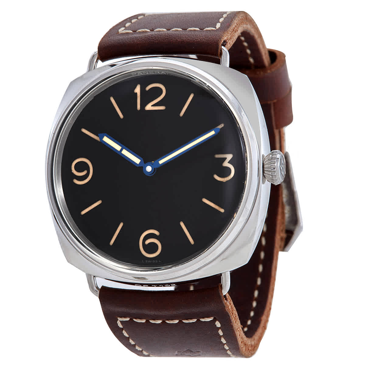 Panerai Radiomir Hand Wind Black Dial Mens Watch PAM00721