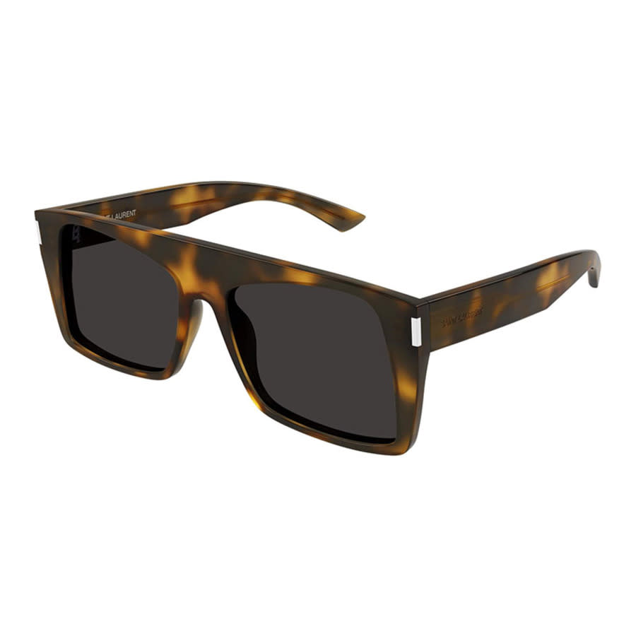 Saint Laurent Woman Sunglass SL 651 - Frame color: Tortoise, Lens color: Black