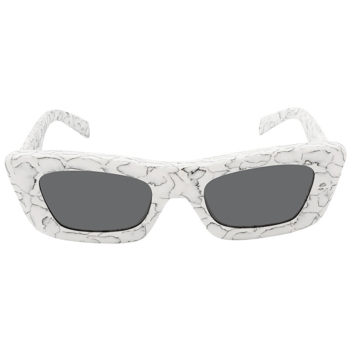 Prada Dark Grey Cat Eye Ladies Sunglasses PR 13ZS 17D5S0 50 PR 13ZS 17D5S0 50