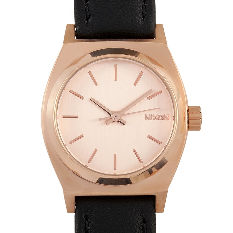 Nixon Time Teller Quartz Rose Gold Dial Ladies Watch A509-1932-00 80$