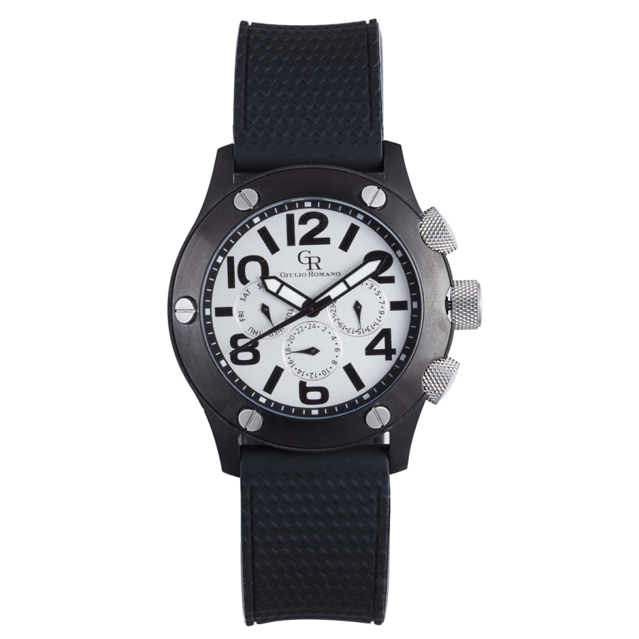 Giulio Romano Piemonte Quartz Silver Dial Mens Watch GR-3000-13-001