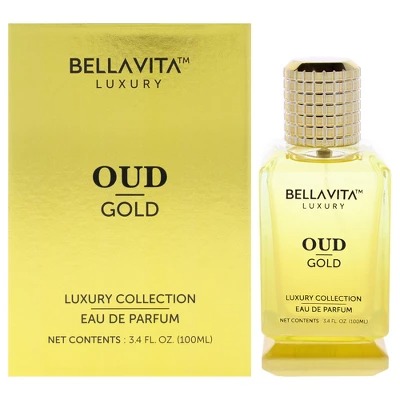 Bellavita Unisex Oud Gold EDP Spray 34 oz Fragrances 8906150344709 25$