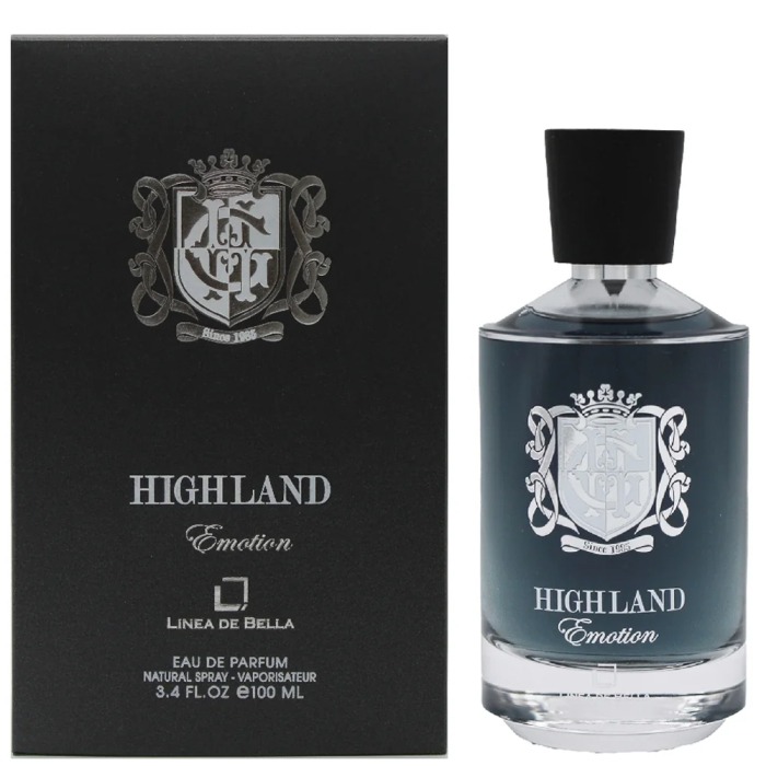 Linea De Bella Mens Highland Emotion EDP Spray 3.4 oz Fragrances 3534886800098