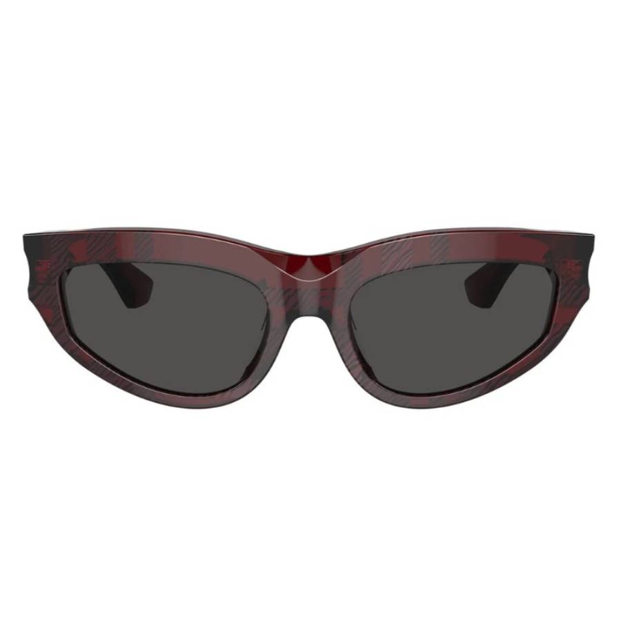 Burberry Dark Grey Cat Eye Ladies Sunglasses BE4425U 411587 55