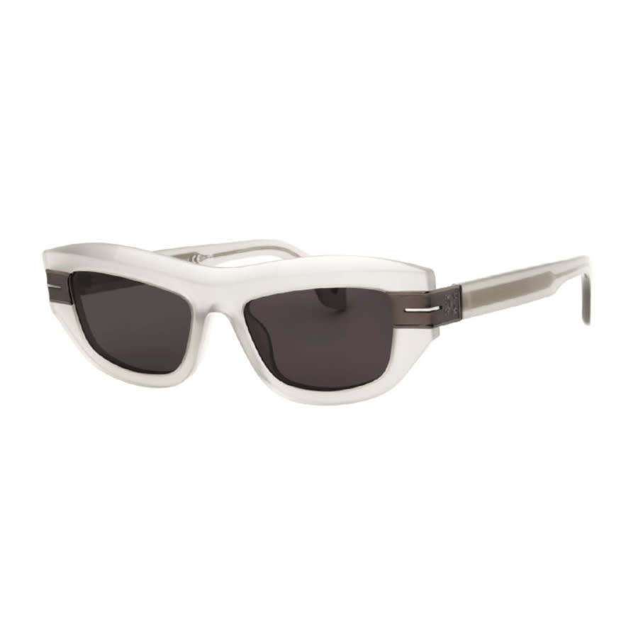 Palm Angels PERI10ECLAIRE0907 Gold-Trimmed Acetate Sunglasses — Black