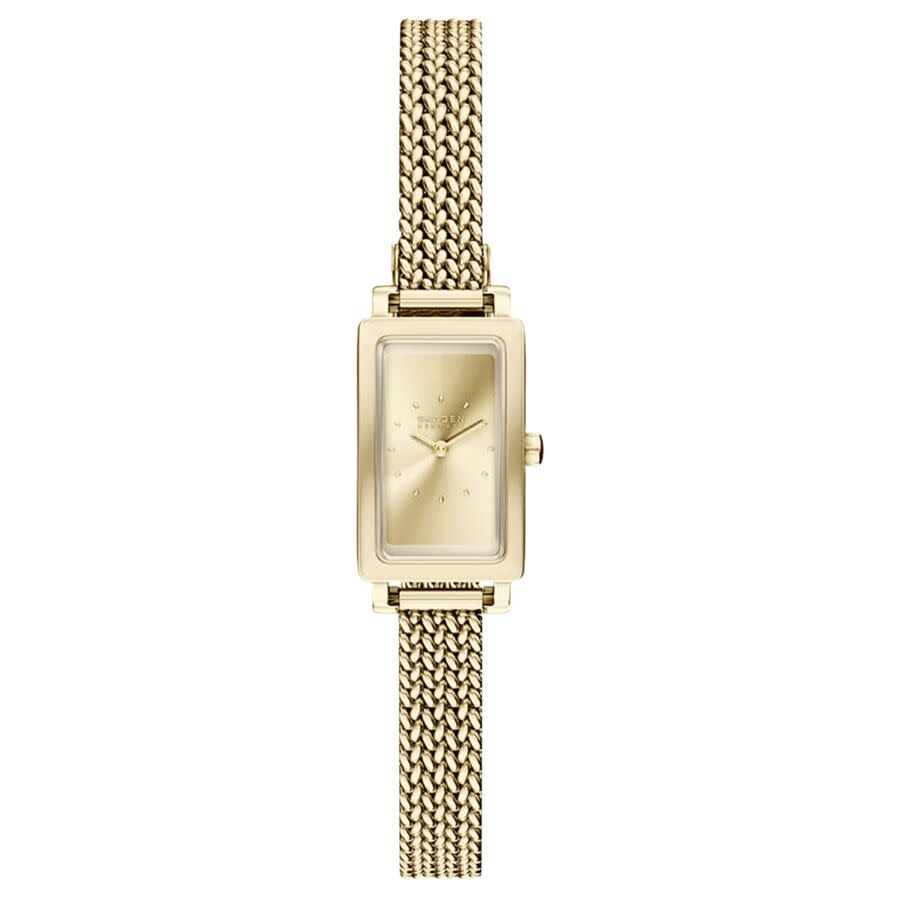Skagen Hagen Yellow Dial Ladies Watch SKW3178 159$