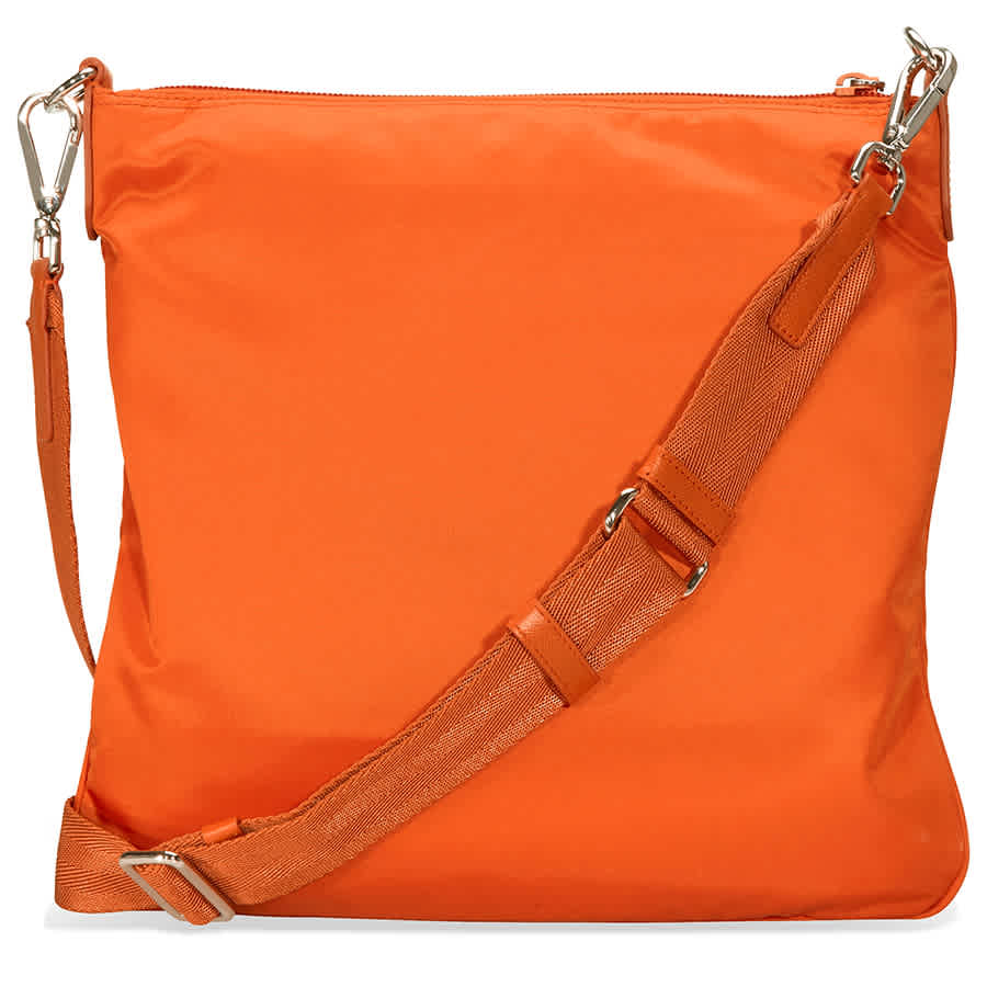 nylon y de Bolso Prada bandolera color cuero Elige FxAwEw8
