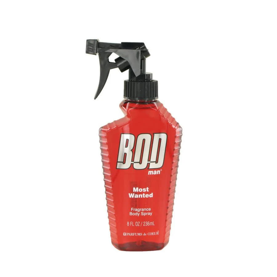 Parfums De Coeur Mens BOD Man Most Wanted Body Spray 8.0 oz Bath & Body 026169051653