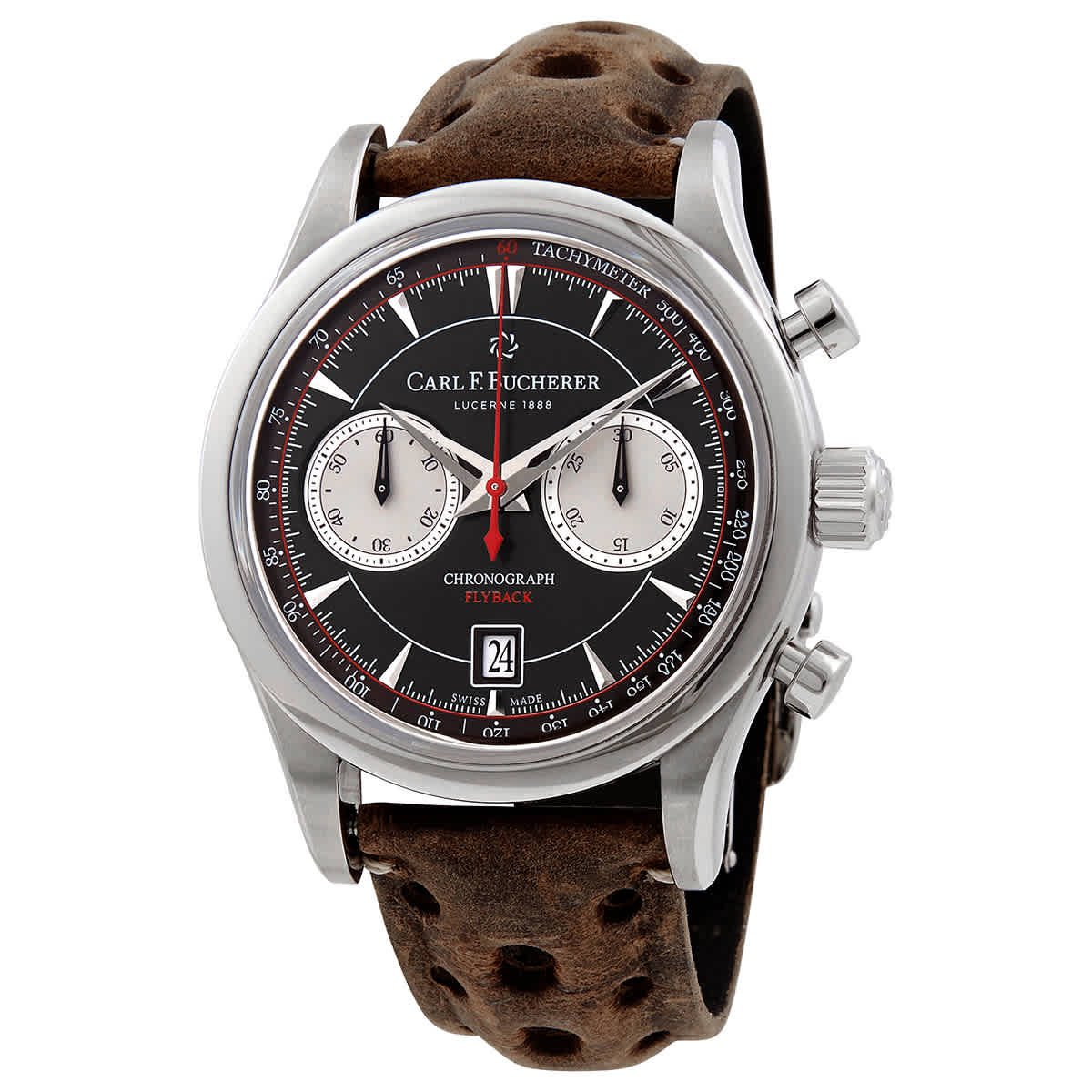 Carl F. Bucherer Manero Flyback Chronograph Automatic Black Dial Mens Watch 00.10919.08.33.02