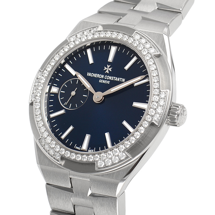 Vacheron Constantin Overseas Blue Lacquered Dial Ladies Automatic Steel Watch 2305V100A-B170 24150$