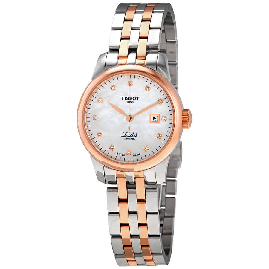 Tissot Le Locle Automatic Diamond Ladies Watch T006 7 22 116 00 Ebay