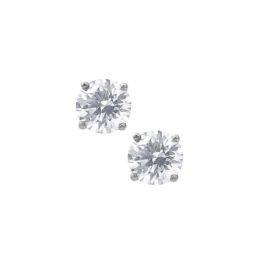 Brilliant Diamond 14KT White Gold 075 Carat Lab Grown Diamond Stud Earrings for Women 234$
