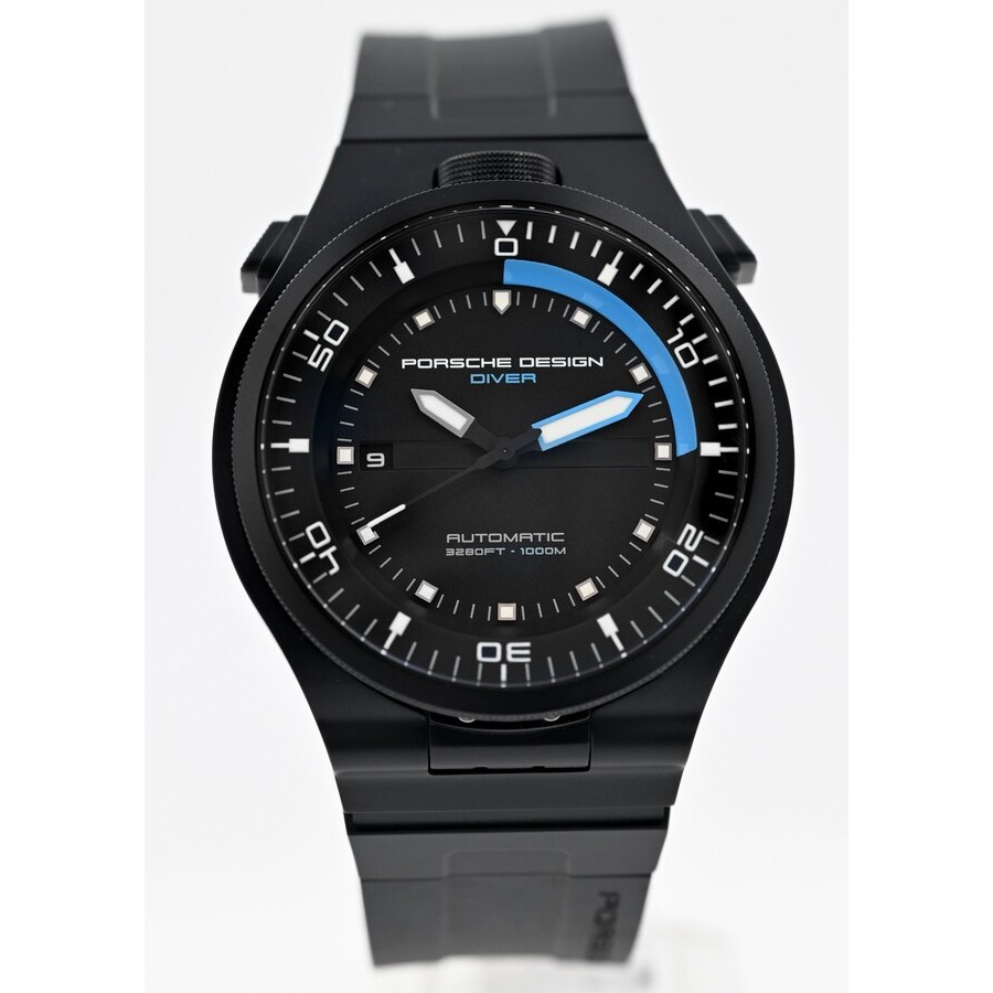 Pre-owned Porsche Design Design Diver P6780 Automatic Black Dial Mens Watch 6780.45.43.1218