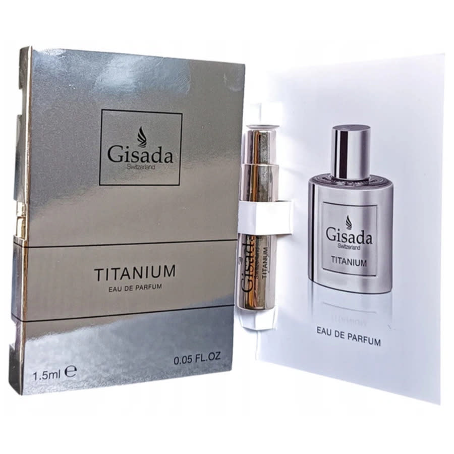 Gisada Unisex Titanium EDP Spray 0.05 oz Fragrances 7640164031378