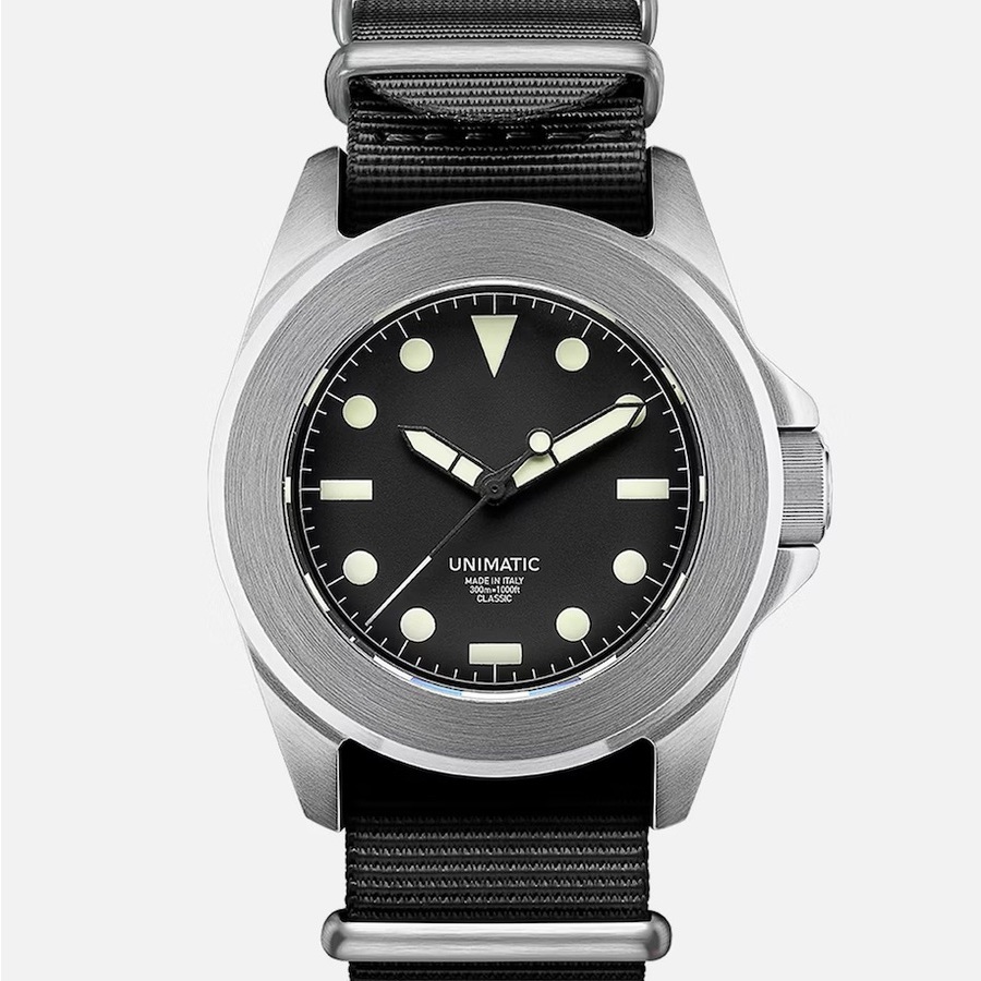 Unimatic U4 Classic Automatic Black Dial Mens Watch UC4