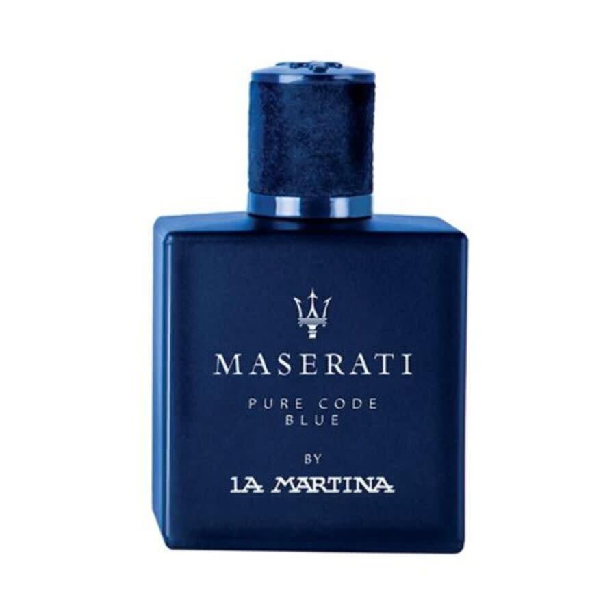 La Martina Mens Maserati Pure Code Blue EDT Spray 3.38 oz (Tester) Fragrances 0952043875601