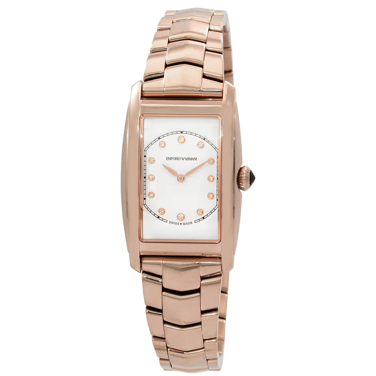Emporio armani top watch diamonds