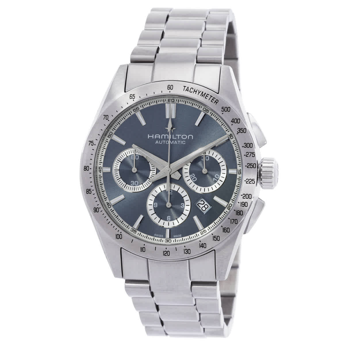 Hamilton Jazzmaster Performer Autochrono Blue Dial Mens Watch H36656140 1834$