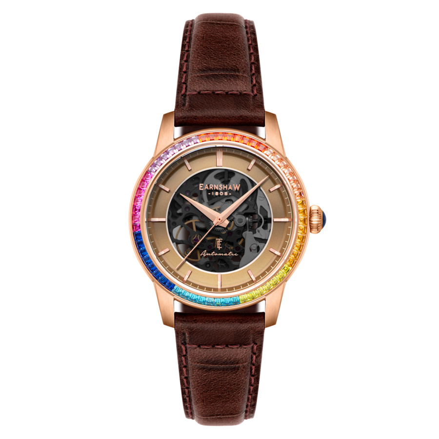 Thomas Earnshaw Glory Automatic Brown Dial Mens Watch ES-8301-04 340$