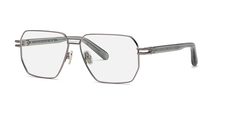 Philipp Plein Demo Rectangular Mens Eyeglasses VPP114M 0509 58 150$