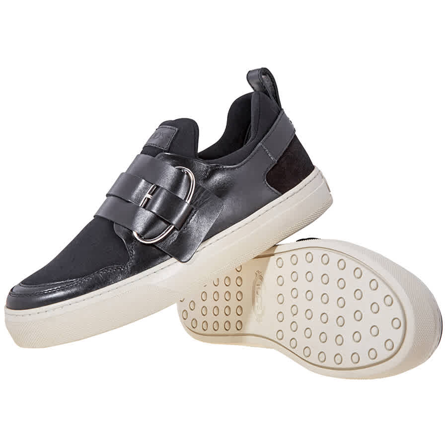 Tods Womens Slip-on Sneakers in Black 