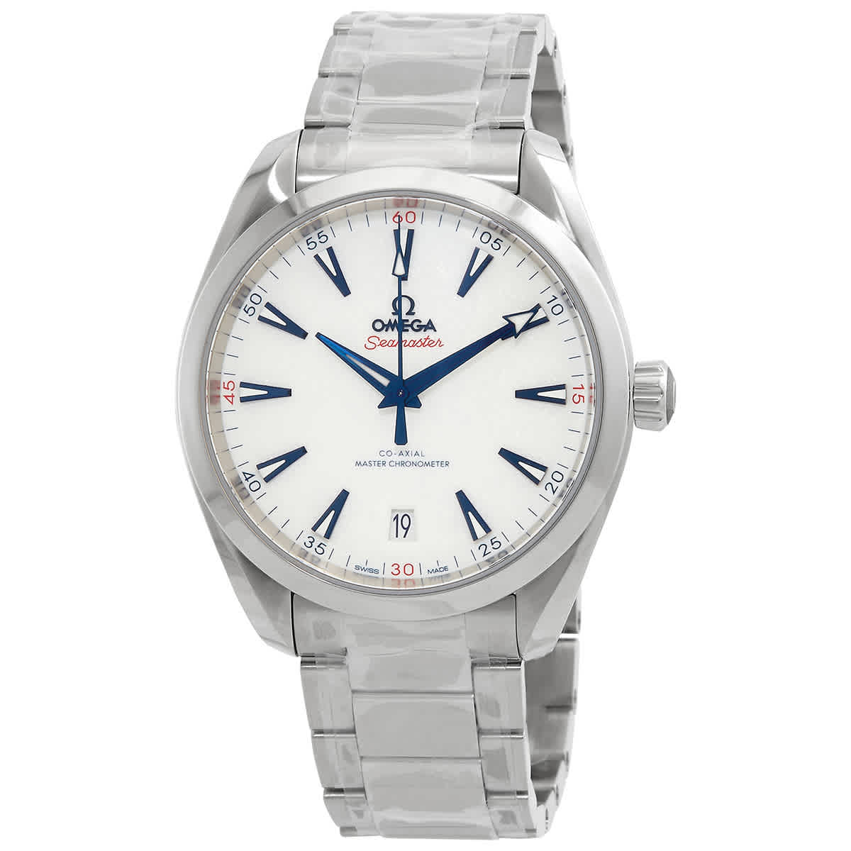 Omega Seamaster Automatic Chronometer White Dial Mens Watch 52210412104001 5245$