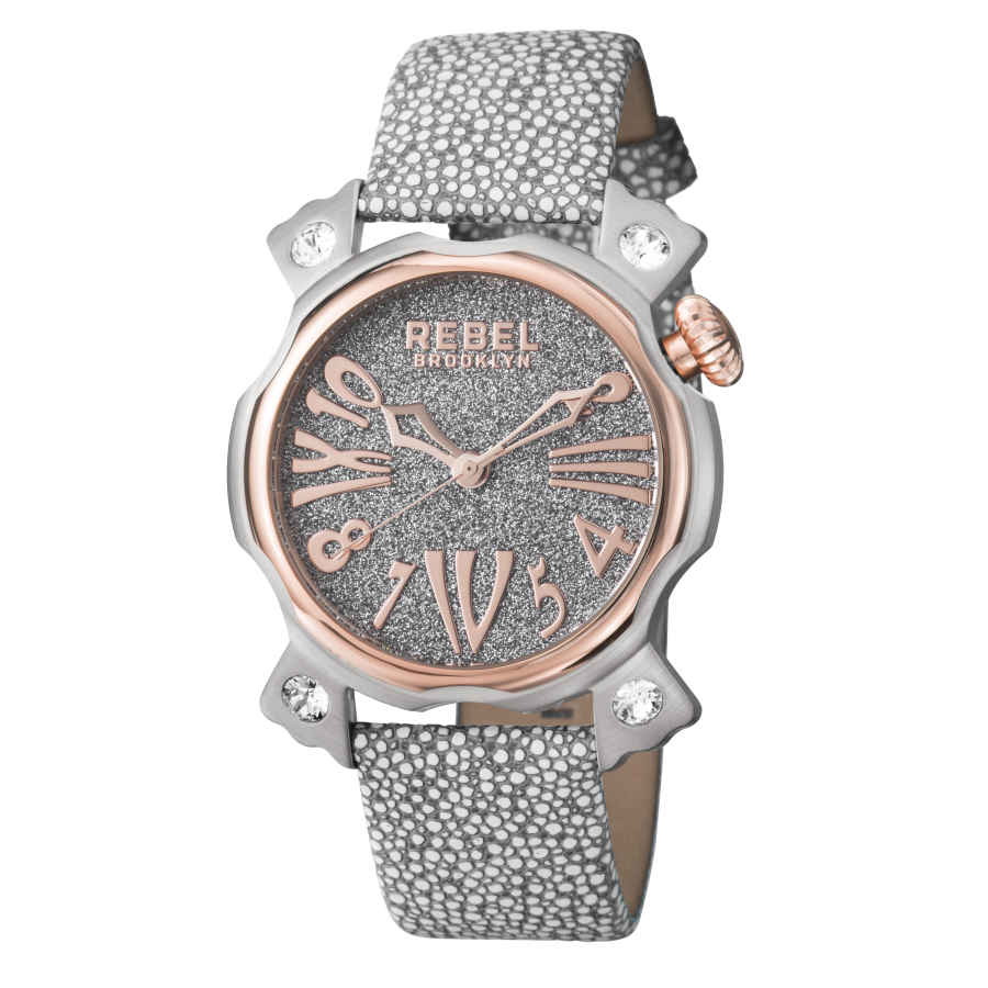Rebel Coney Island Quartz Silver Dial Mens Watch RB104-5011 162$