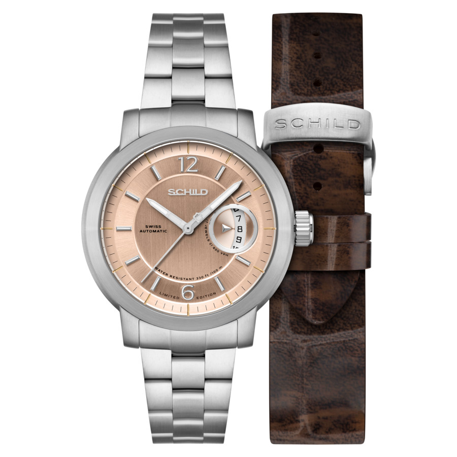 Schild Heinrich Minimal Automatic Champagne Dial Mens Watch SC-1015-33