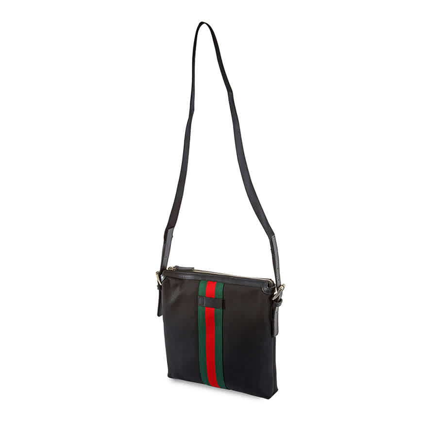 gucci shoulder bag with red and green strap