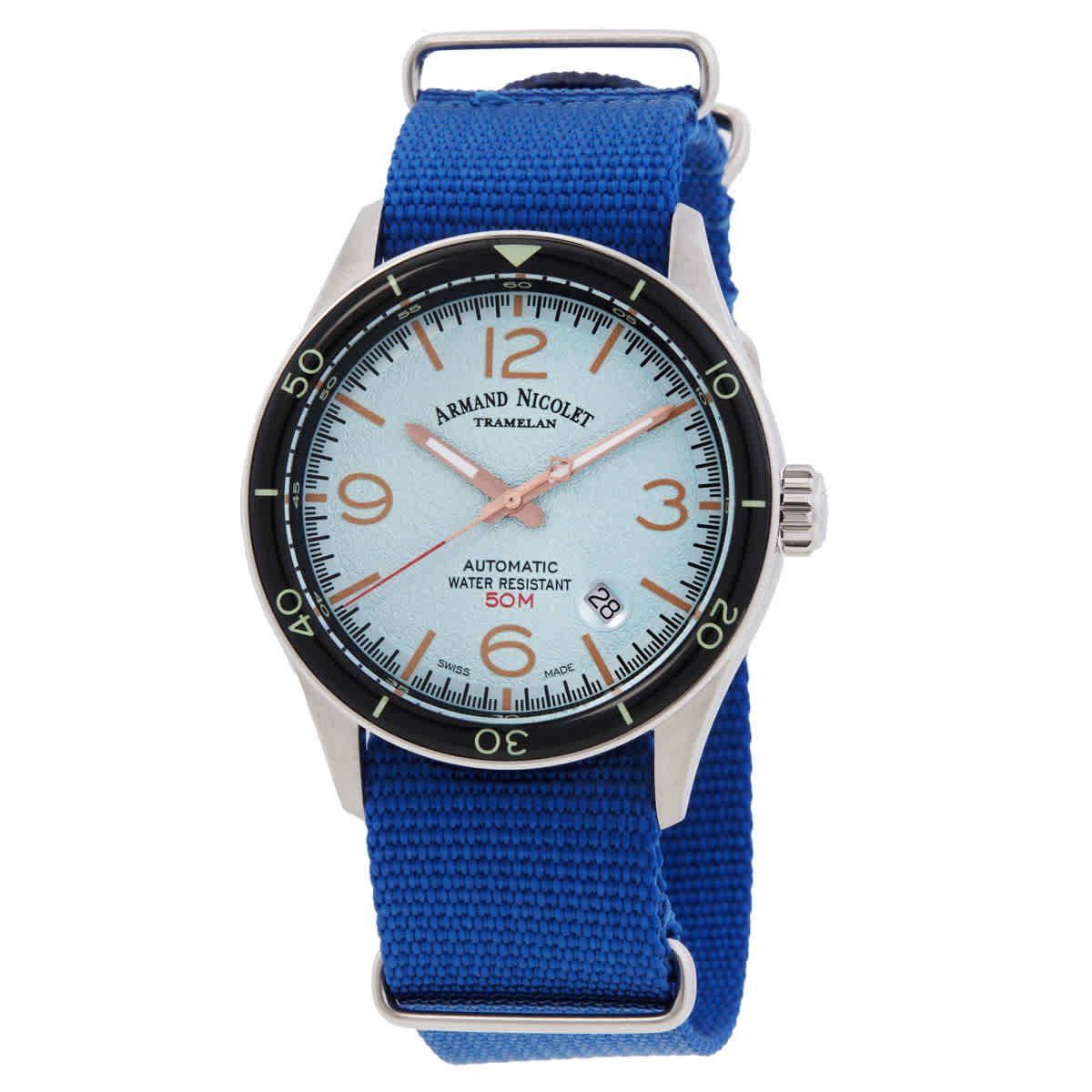 Armand Nicolet M2H Automatic Mens Watch A740HNA-ZS-BN22481AAUU 648$