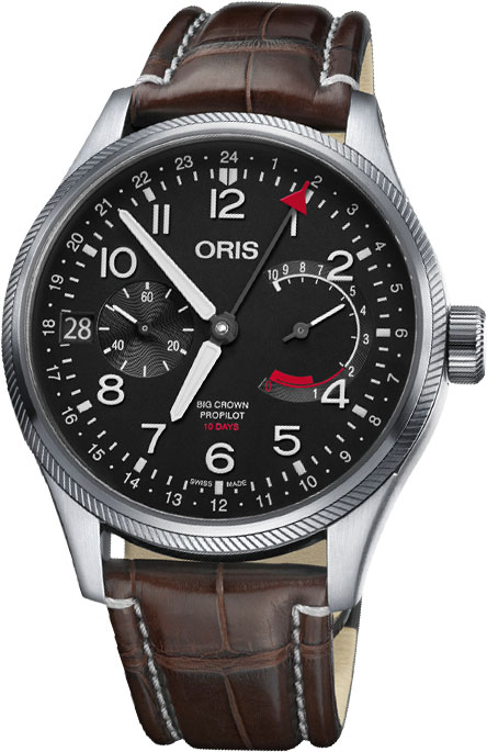 Oris Big Crown Black Dial Mens Watch 01 114 7746 4164-Set 1 22 72FC