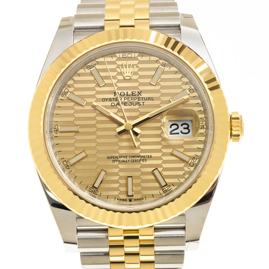 Rolex Datejust 36 Automatic Champagne Dial Chronometer Watch 126233CFSJ