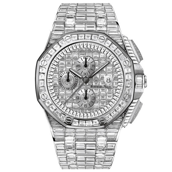 Audemars Piguet Royal Oak Offshore 18-carat White Gold Diamond Pave Automatic Mens Watch 26403BCZZ8044BC01 1546905$